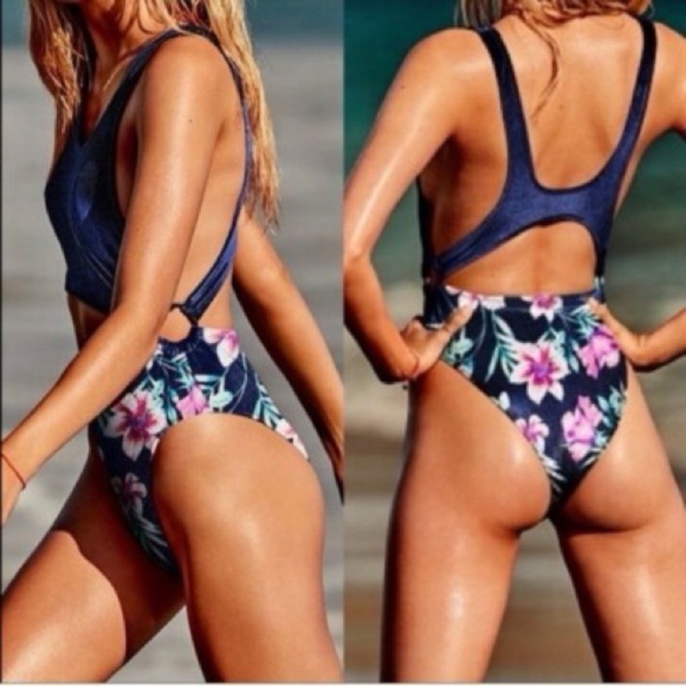Victoria’s Secret PINK Velvet One Piece Swimsuit